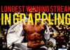 Who Has The Longest Winning Streak in Grappling?