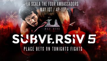 Kaynan, Hulk, Combs, Almeida, Taza, Leve, Ribeiro, Reusing And More Clash At SUBVERSIV Today!